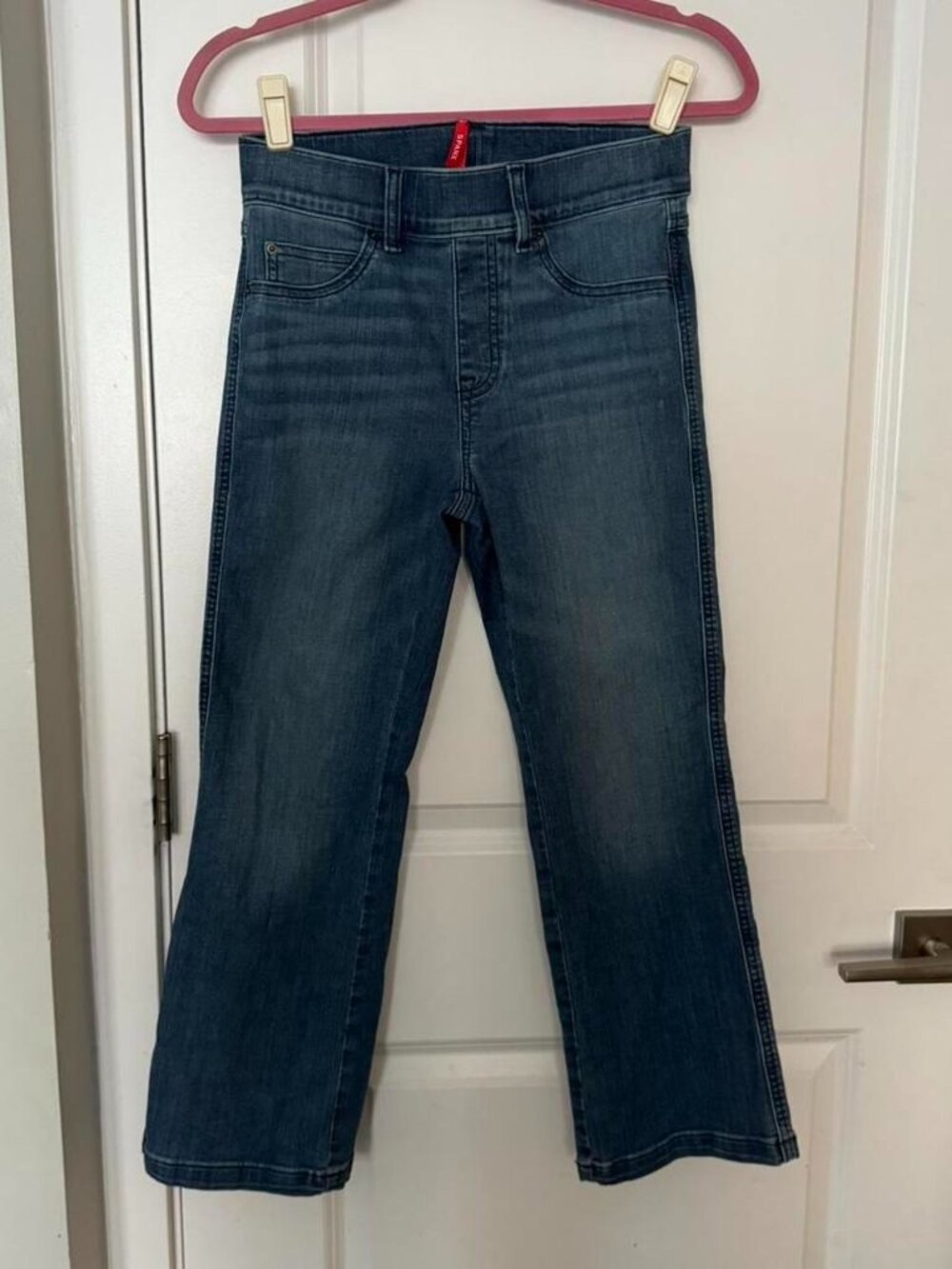 Spanx Women's Blue and Navy Jeans